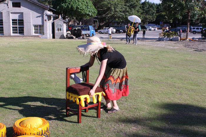 都市酵母 黃色椅子計畫, city yeast yellow chair blossom 都市酵母, city yeast, blossom, yellow chair, 街道傢具, street furniture, 水越設計